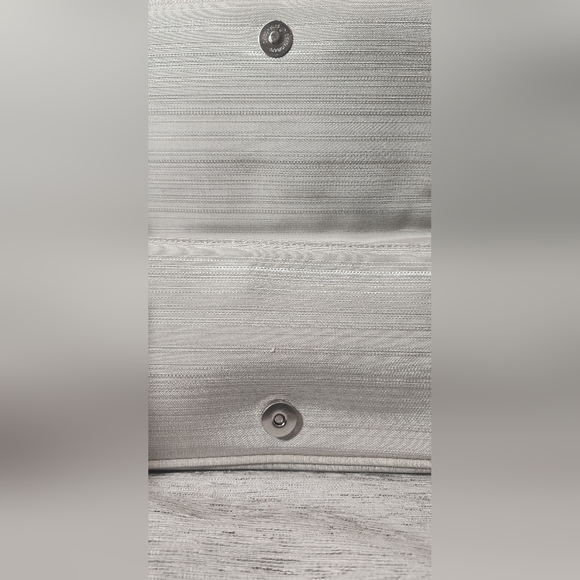 Fossil Gray / Silver Small Bag 10 x 5.5 x 1 - Picture 7 of 10